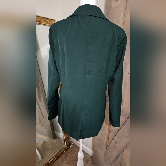 ANDREE by Unit Business as Usual Blazer in Emerald green. Size Small NWT - Picture 11 of 13